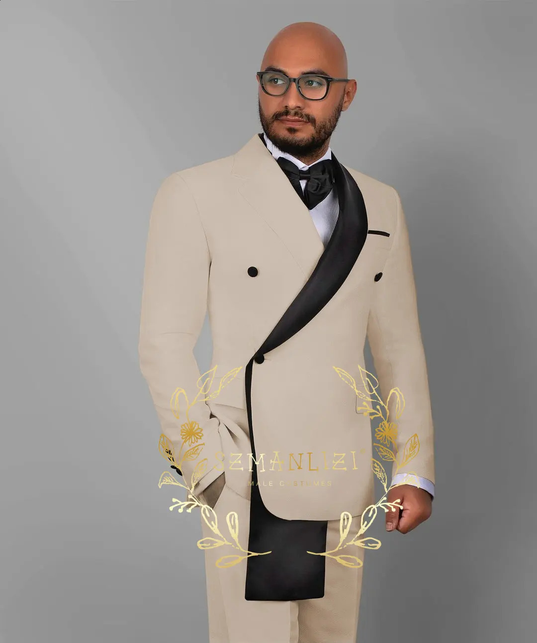 Fashion business beige mens wedding dress Ternos Masculinos ultra-thin suitable for grooms evening gown mens 2 pieces jacketpants 240821