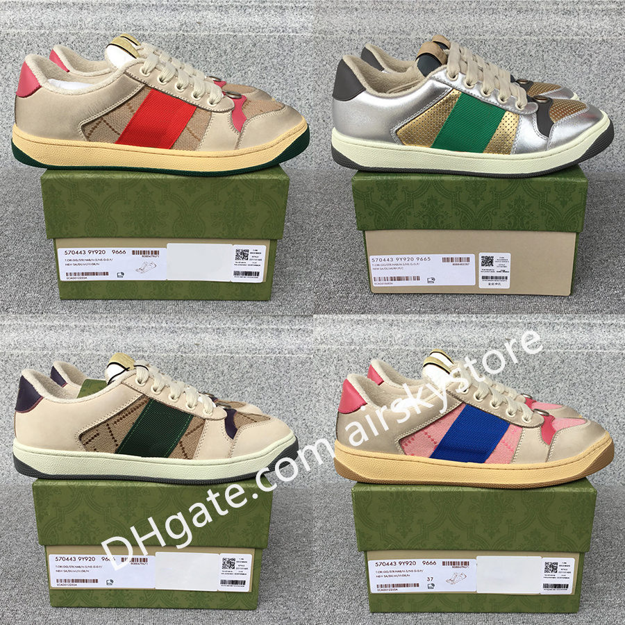 2023 Chaussures de créateurs de petites chaussures de grande qualité Rhyton Sneakers Tennis 1977 Sneaker Lovelight Screenner