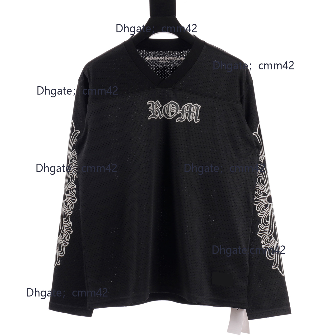 Grote maten hoodies voor heren Sweatshirts Ronde hals, geborduurd en bedrukt, zomerkleding in polar-stijl met puur straatkatoen f2fr