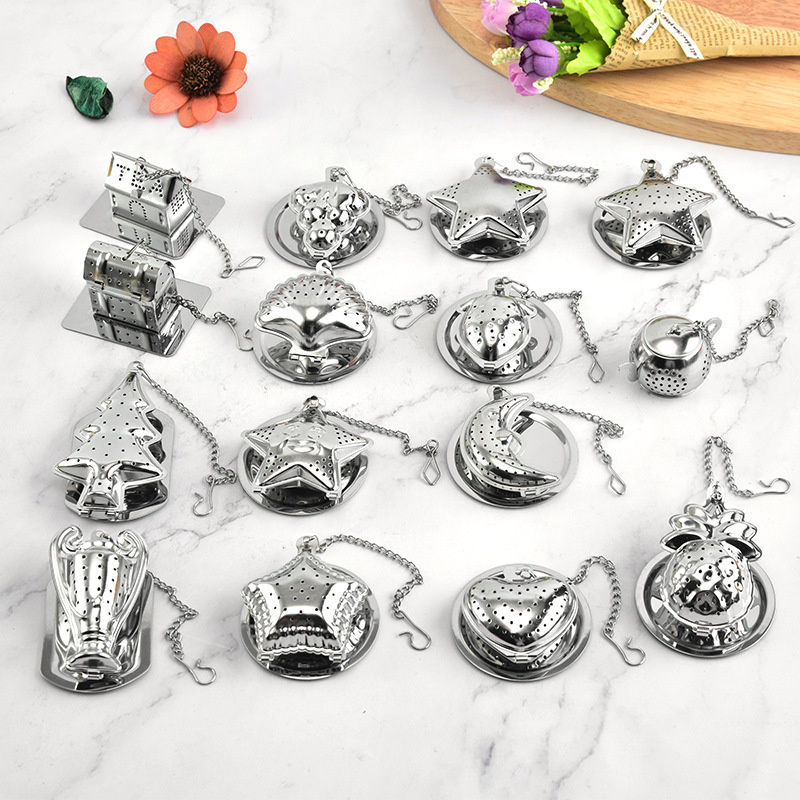 Leaf Tea Infuser Gift Stainless Steel Tea Tools-image-409857537