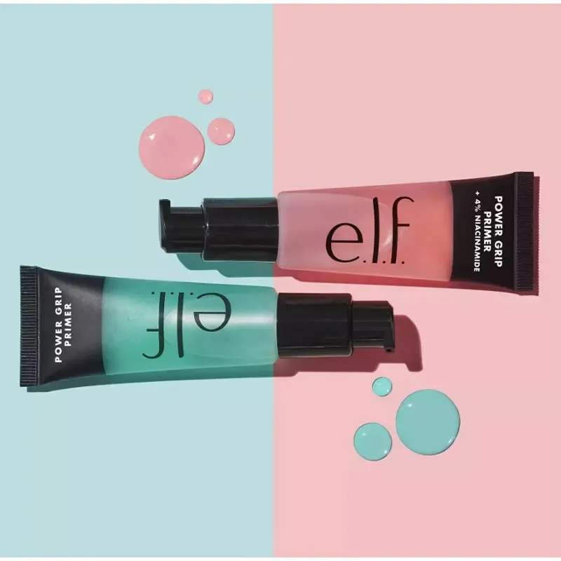Elf Primer Based Hydrating Face Primer Power Grip Primer Gel Brightening Moisturizing Long lasting Makeup Cosmetic 15ML Foundation Primer-image-1013846289