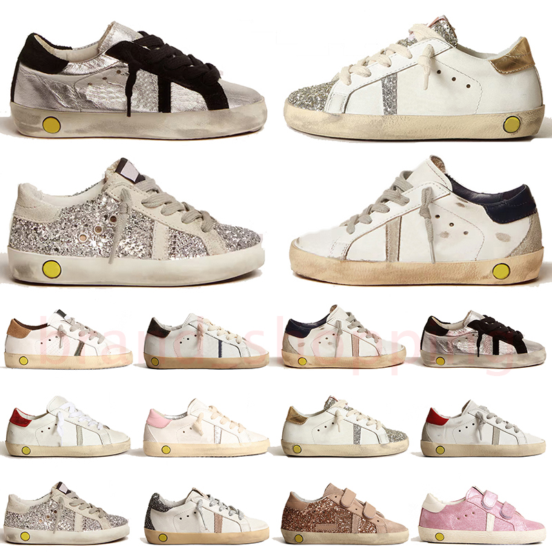 golden goose sneakers goldenstar clog deisgner kids shoes [code ：L]fashion Italy brand childrens infant toddler chaussure trainers
