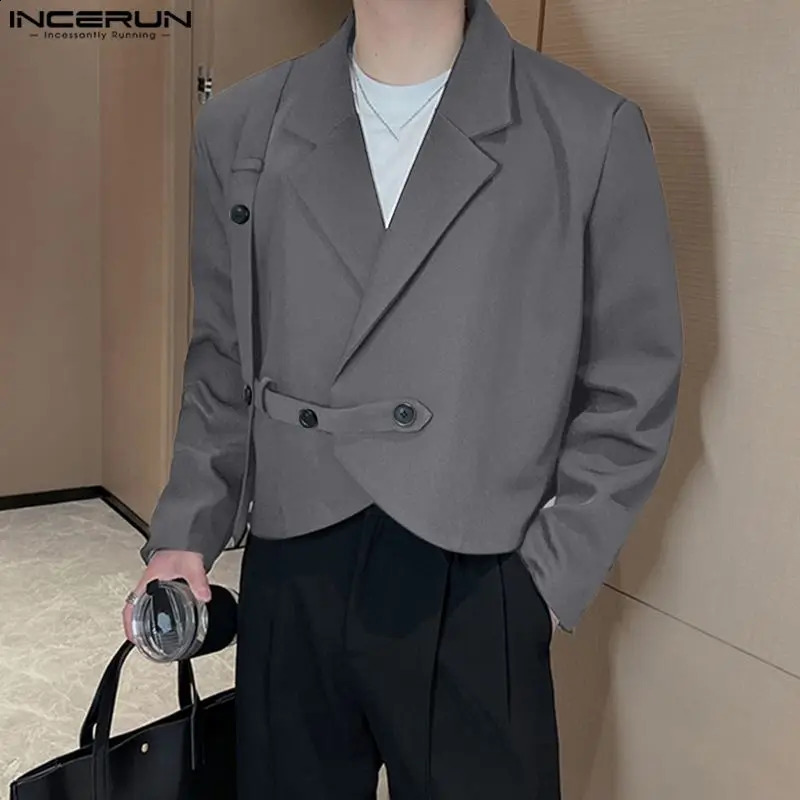 Tops incaurs de style coréen pour hommes de style coré