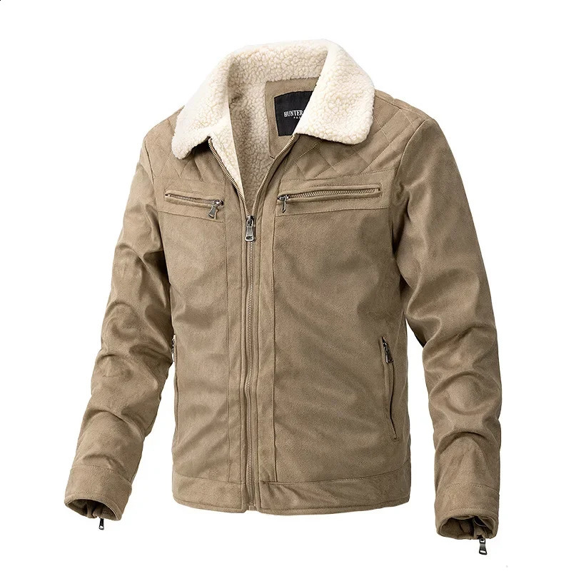 Casual laine décontractée doublure de style coréen à la mode et à la laine d'automne et de cardigan occasionnel d'hiver 240822
