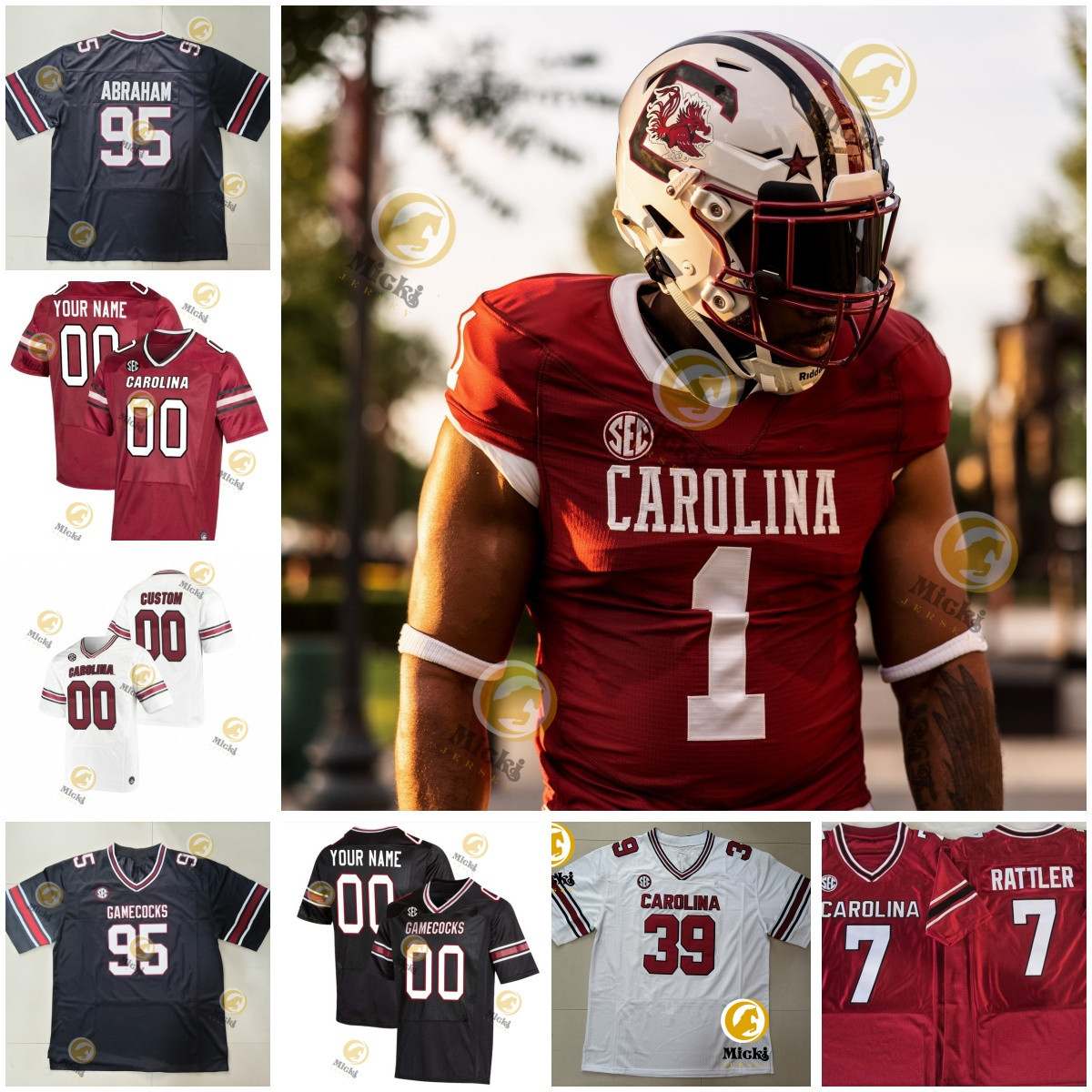 Pharoh Cooper Football Jersey Stephon Gilmore Jared Cook Alshon Jeffery Antonio Allen Mike Davis George Rogers Custom Gamecock Jersey
