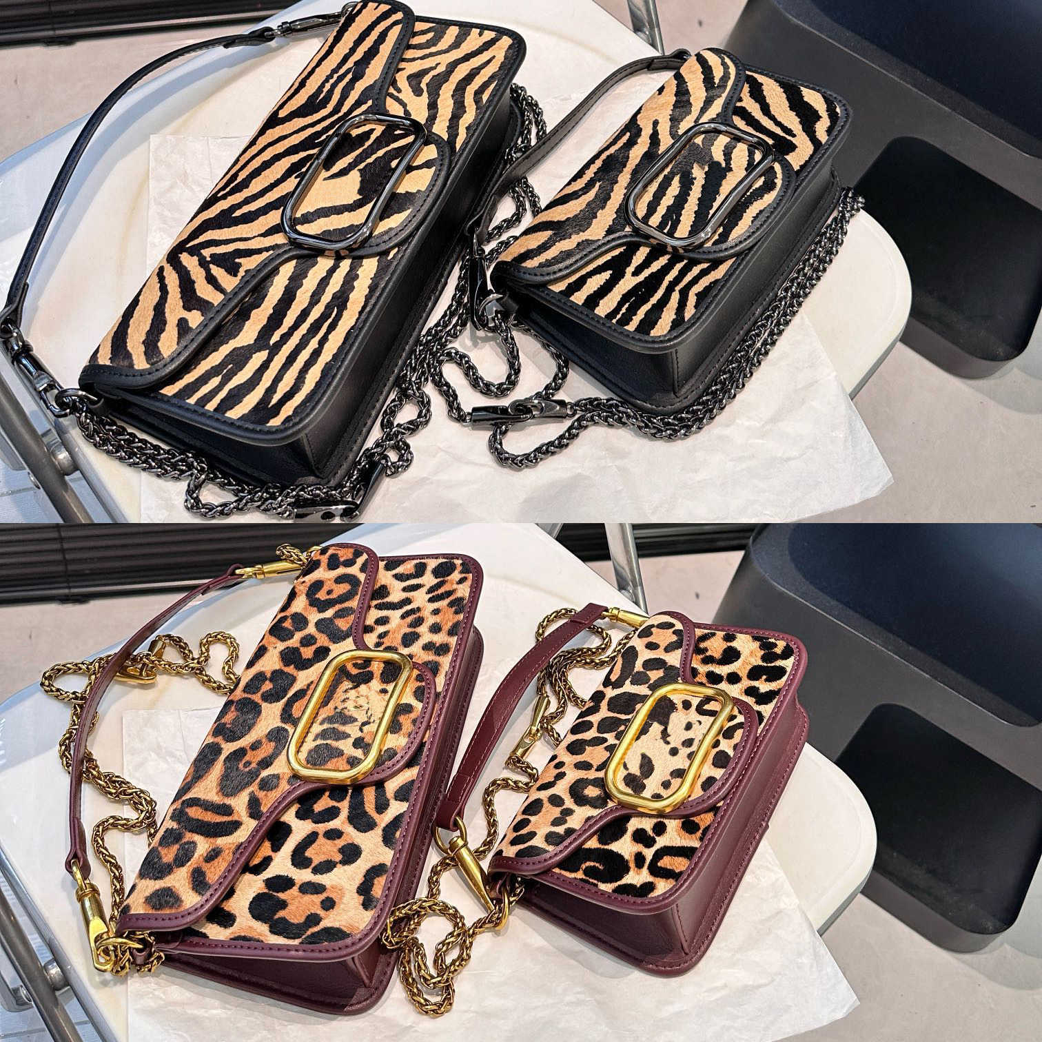 Shoulder Bag Womens Hobo Handbags Designer Tote Messenger Bag Fashion Armpit Bag Zebra Leopard Print Crossbody Bags Luxury Purse