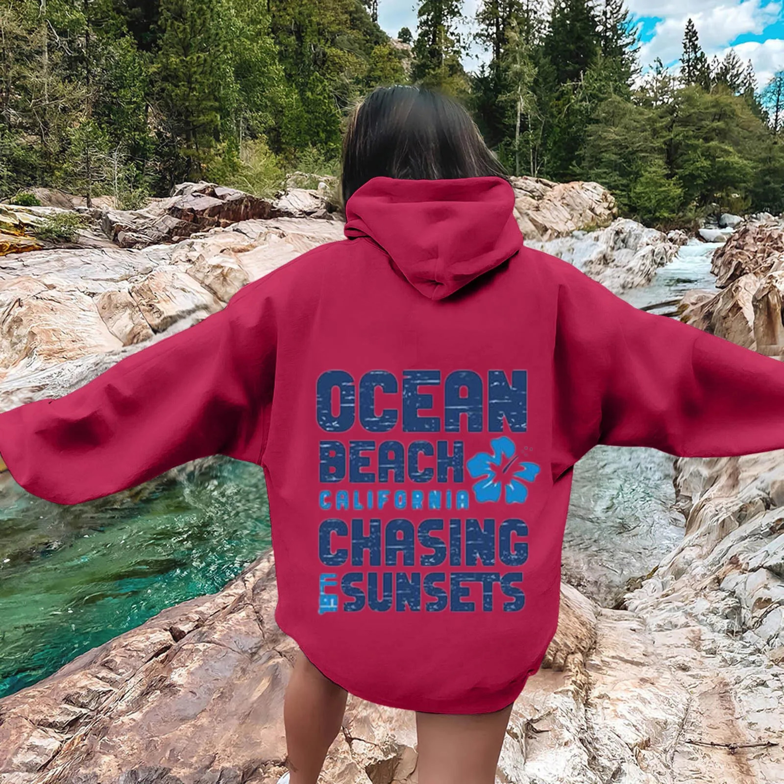 Autumn Hoodies Women Fashion Letter Printed Graphic Sweatshirts Loose Hoodie Korean Style Hooded Pullovers Streetwear 240822