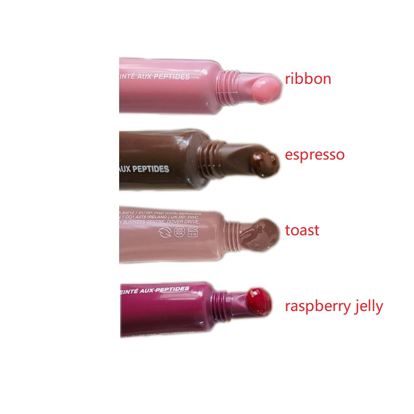 Makeup Lip Gloss 10ml Toast Espresso Raspberry jelly Ribbon lipstick Moisturizing Shiny glitter liquid lipstick clear lipgloss beauty Cosmetics 4-image-1013781166