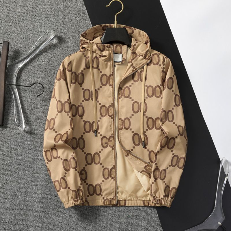 NEW designer mans jacket Quality Long Sleeve Shirts mens Brand designer jacket Autumn Winter luxury clothing Black white embroidery letter coat-image-746811438