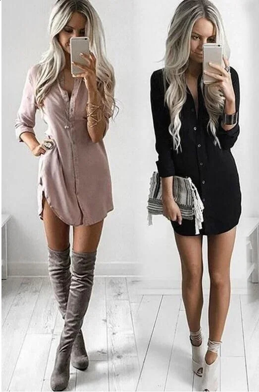 Europe And The United States Spring Summer Autumn Casual Longsleeved Shirt Blouse Womens Wear 240821