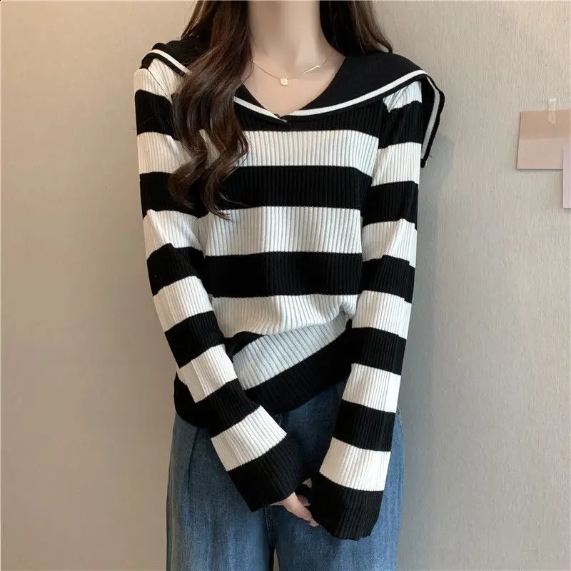Bureau de vêtements pour femmes Lady Simplicité Casual Fashion T-shirts Loose Imprimée à couches à manches longues à manches longues