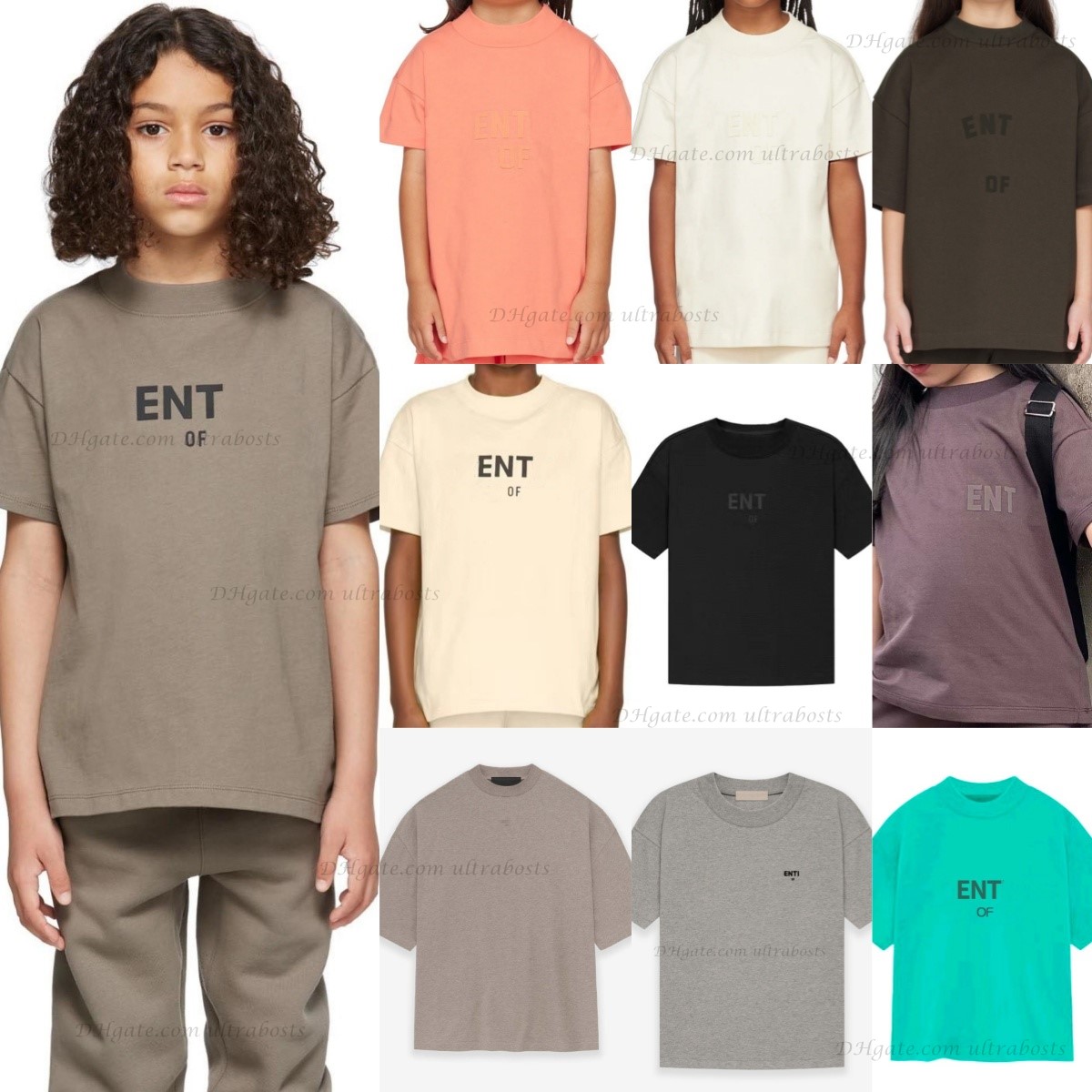 Kids T-shirts Boys Designer Clothes Short Sleeve tshirts Girls Children Clothing Loose Toddler Youth Tees Letter Printed Tops Oversize D6ba#-image-1014148144