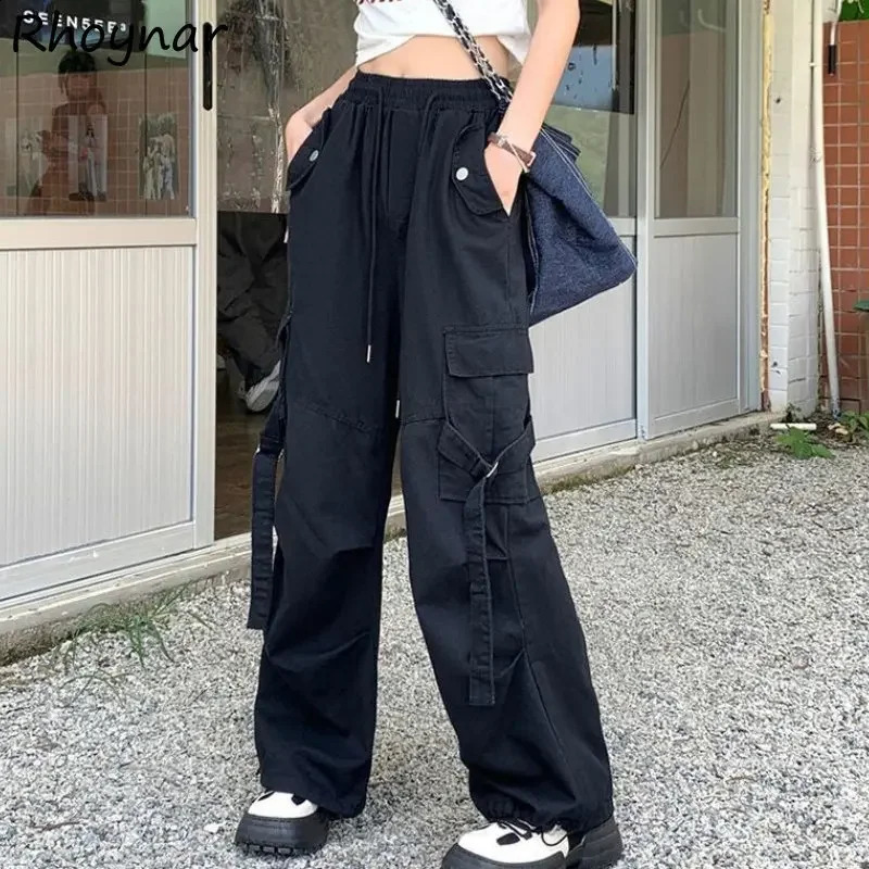 Pantalon de cargaison baggy Bandage de pantalons de poche Military Militor S-4xl Pantalais S-4xl S-4xl