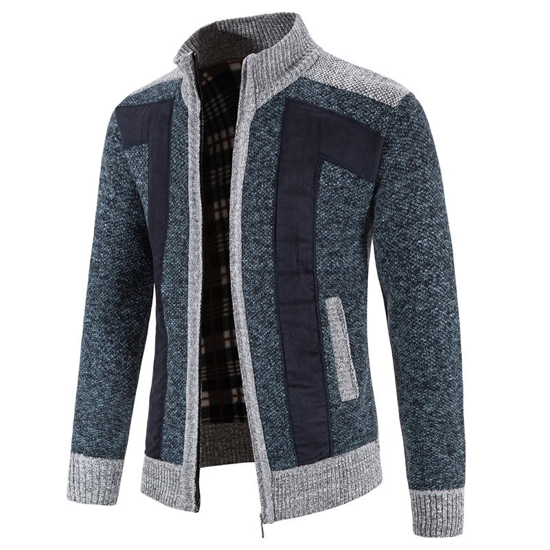 Autumn Spring Sweater Mens Cardigan Zip Up Turtleneck Jacket Y2K Sweatshirt Winter Hombre Cold Coat Knitted Jumper Sweatercoat y240822