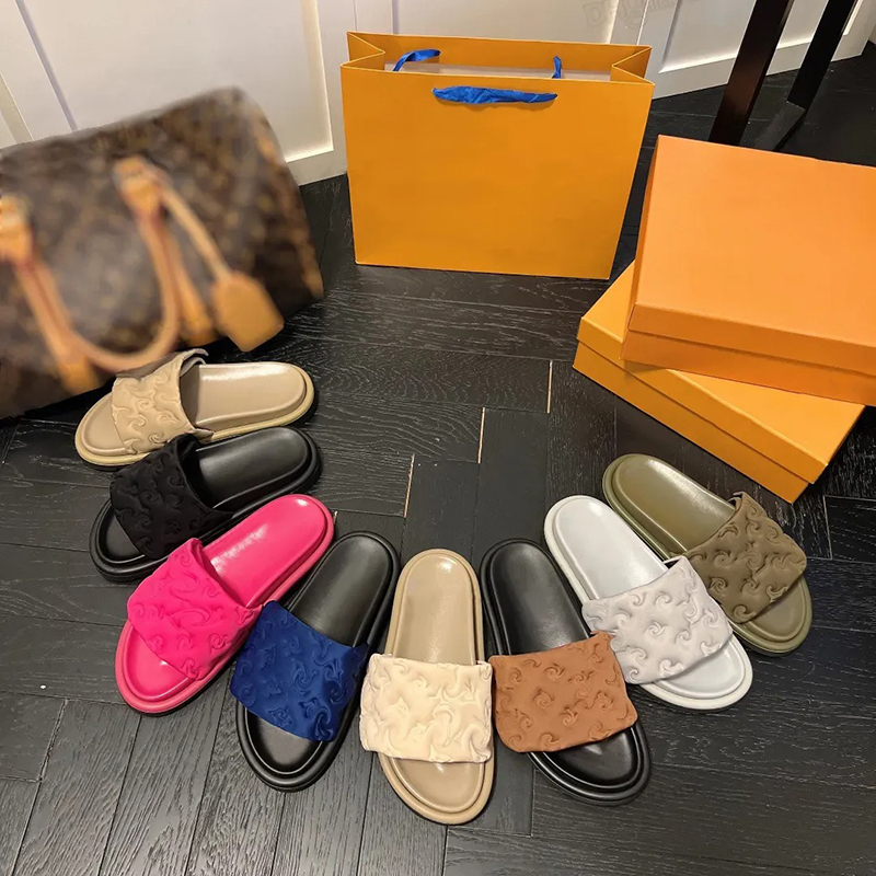 Pantoufles Velcro à fond épais pour hommes et femmes, vêtements d'extérieur chauds d'été, mode Cowboy lettre un mot glisser