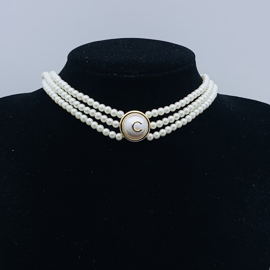 Collier de perle de mode de créateur