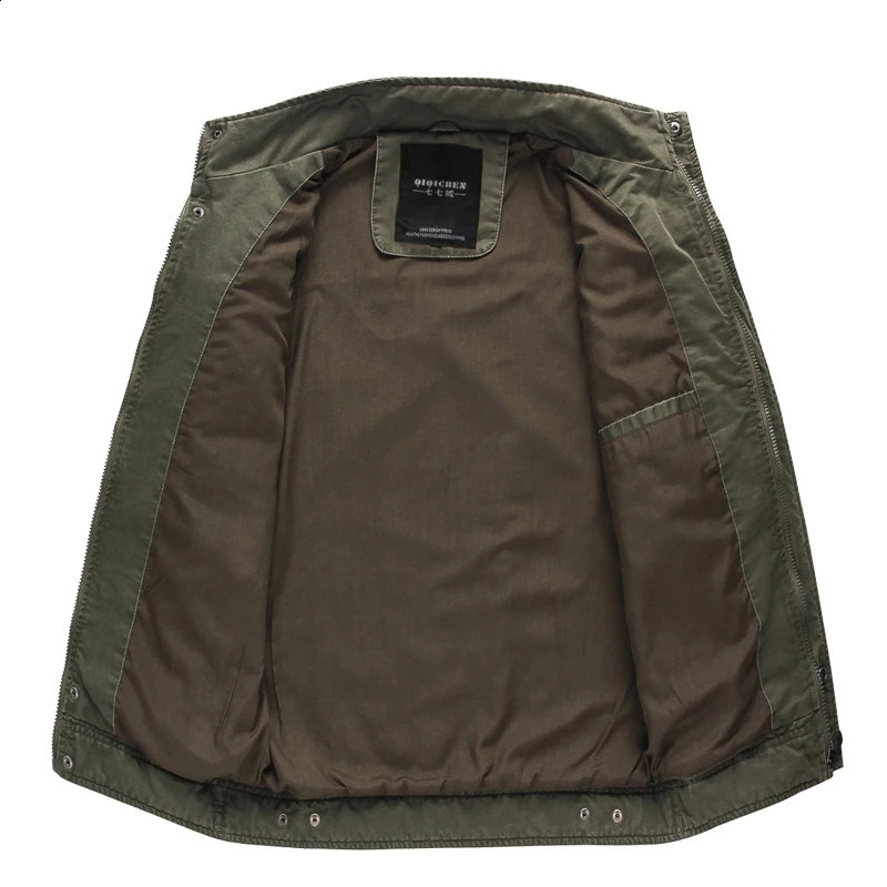 Casual Army Military Jacket Mens Plus Size M-6XL Jaqueta Masculina Air Force One Spring and Autumn Cargo Mens Jacket Coat 240907