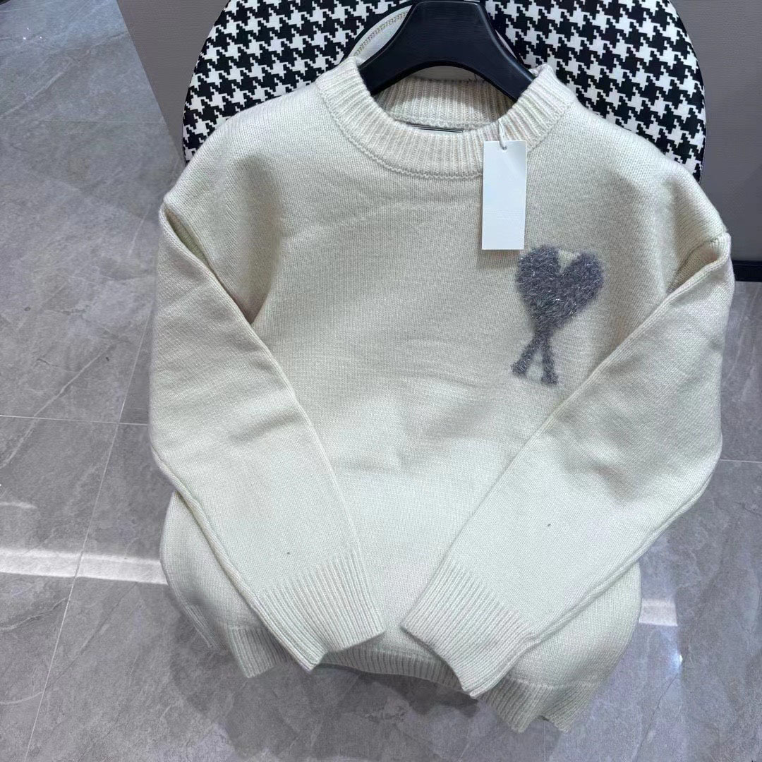 Mens Sweaters 2024 Pull pour hommes pull de créateur de mode homme Long Slve mode sweat à capuche vêtements pulls pull en tricot broderie tricots