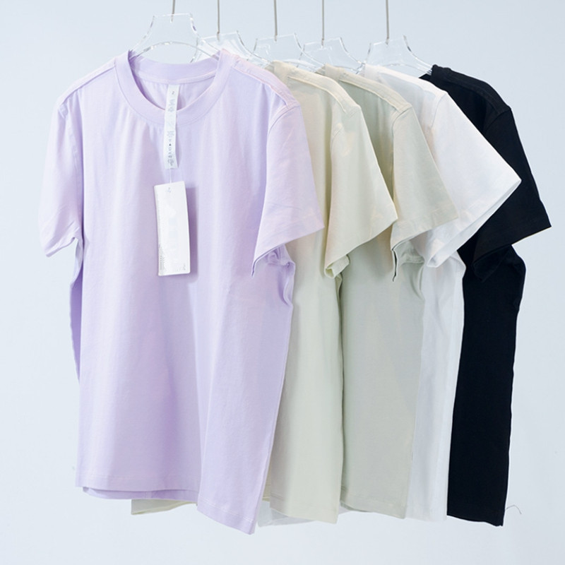womens yoga new sports short sleeved summer round neck casual breathable slightly elastic fitness running highquality thin loose short sleeved