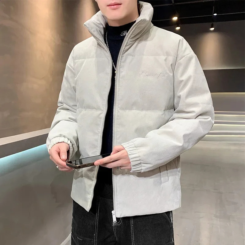 Winter Mens White Duck Down Jacket Coats Fashion High Quality Male Ski Warm Coats 240828