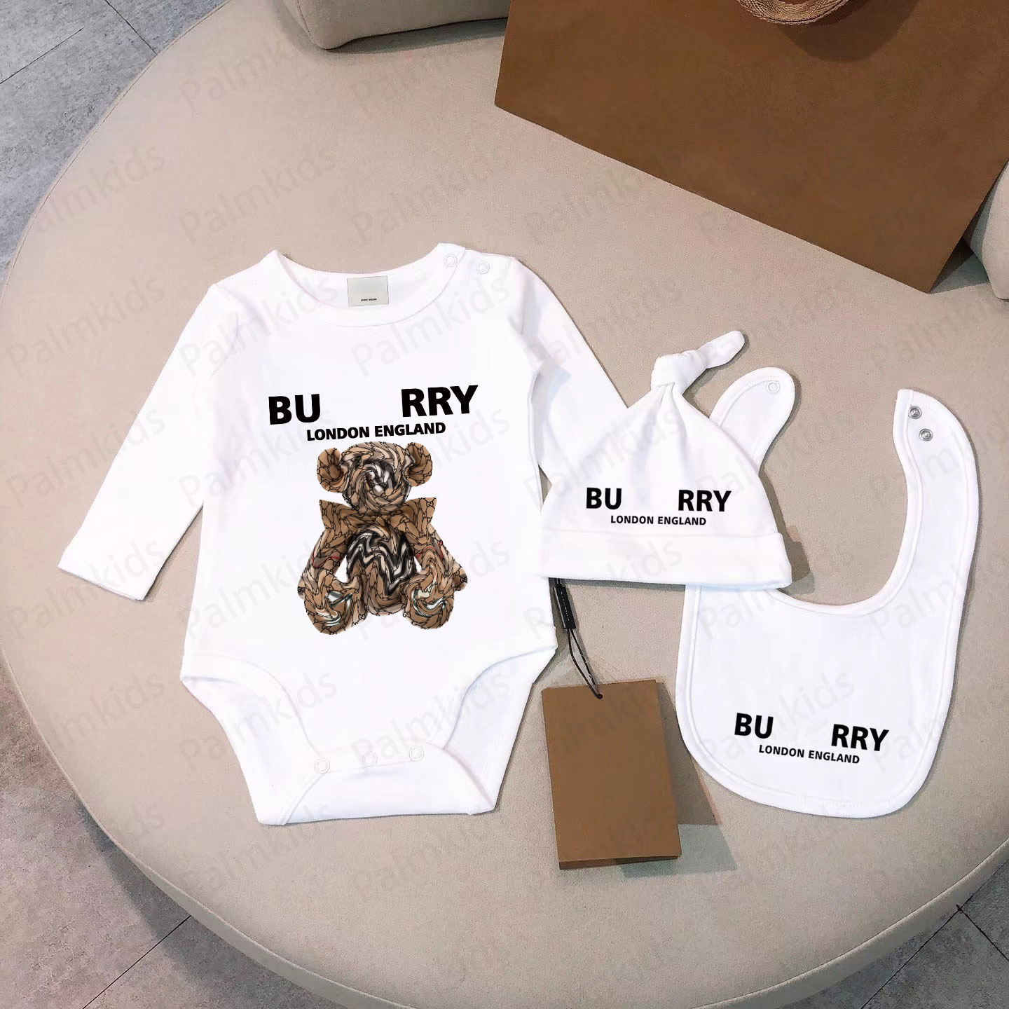 Designer Baby Cloths Infant Breathable Romper Onesies Sets Kids Soft Clothes Luxury Romper Designer Rompers Boys Girls Jumpsuit Bodysuits Clothes-image-1016469720