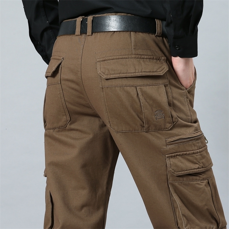 Grande taille 29-44 48 Pantalons de cargaison Hommes droits de travail en vrac tactique pantalon pour hommes militar safari hommes pantalon swat