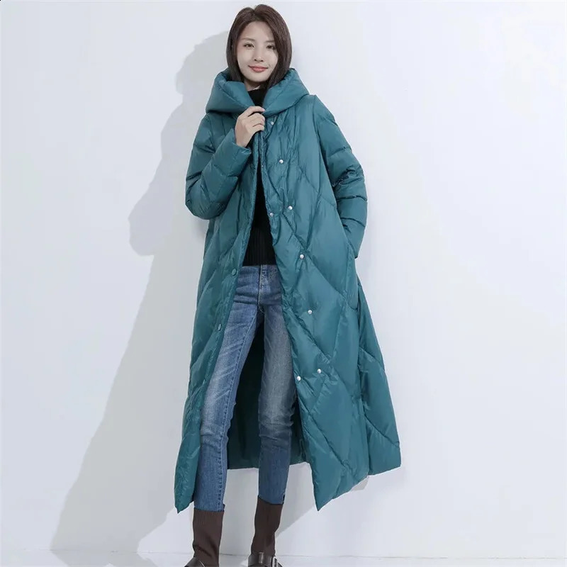 2024 Doudoune femmes Parkas chaud hiver à capuche longue épaisse coton rembourré coupe-vent pardessus décontracté vêtements de neige en vrac vête