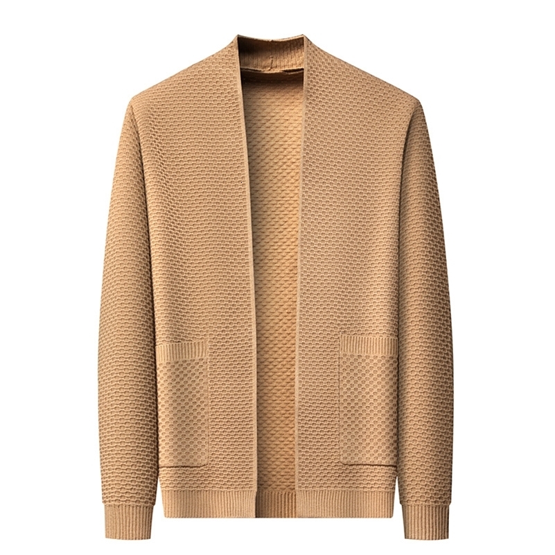 High Quality Mens Spring and Autumn Cardigan Fashion Casual Clothes y240824