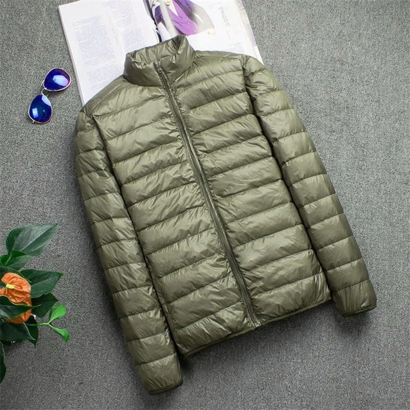 White Duck Down Ultralight Jackets Mens Autumn and Winter Warm Coats Portable Outwear Men Thin Down Jacket 240826CJ