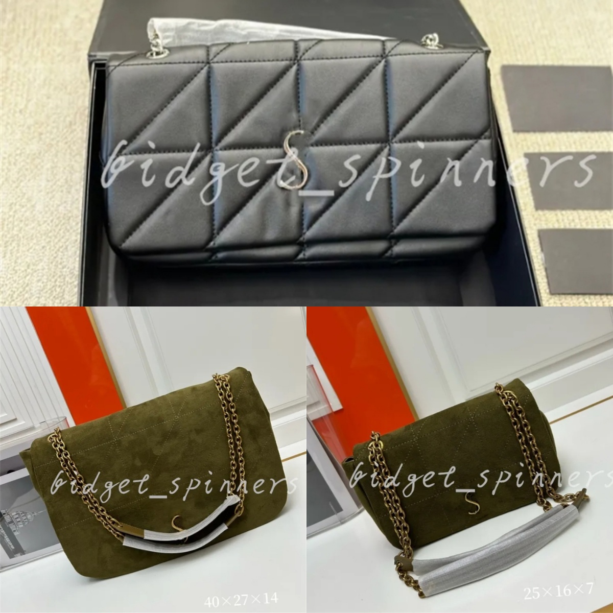 Fashion Designer Bags Womens Leather Chain Bag Letters Shoulder Bag 22567-image-936807702