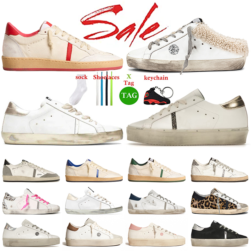 Designer stars sabots pantoufles femmes de luxe plate - forme hommes Superstar sale vieux sneakers Napa cuir Suede pantoufles mocassins chaussure