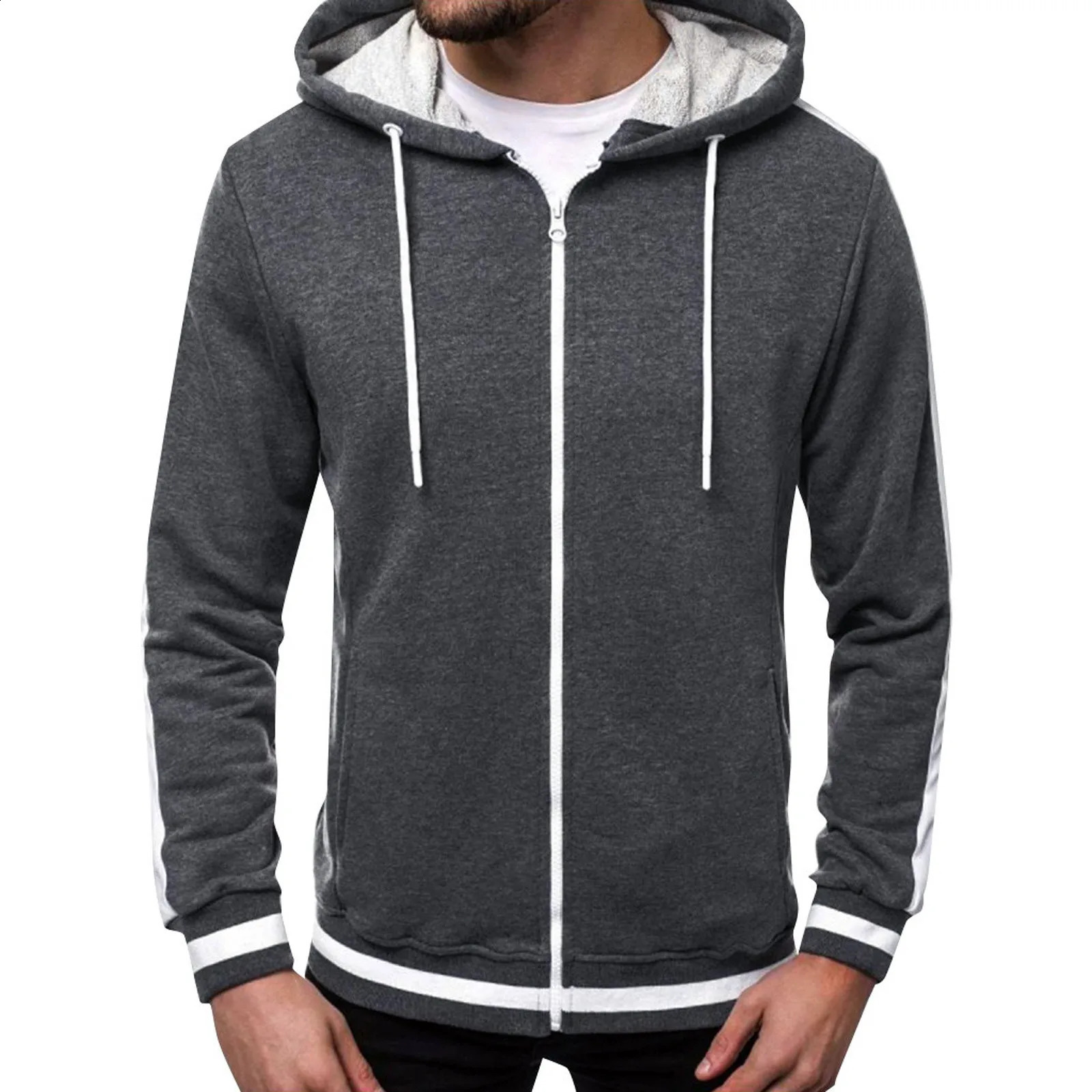 Sweats à capuche à glissière Sweatshirts pour hommes Sport Sport Sweaterpant Pant de printemps Vestes et combinaisons de pantalons de taille et d