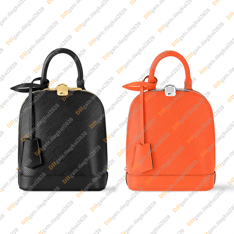 Ladies Fashion Casual Designe Luxury EPI Ripple Backpack Shell Bags Schoolbag Rucksack Packsacks Totes Shoulder Bag TOP Mirror Quality M25103 M25104
