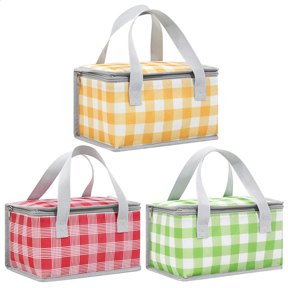 Picnic Bag Large Outdoor Cooler Box Portable Thermal Insulated Cooler Bag Camping Drink Bento Bags Picnic Supplies Picnic Bag 240828