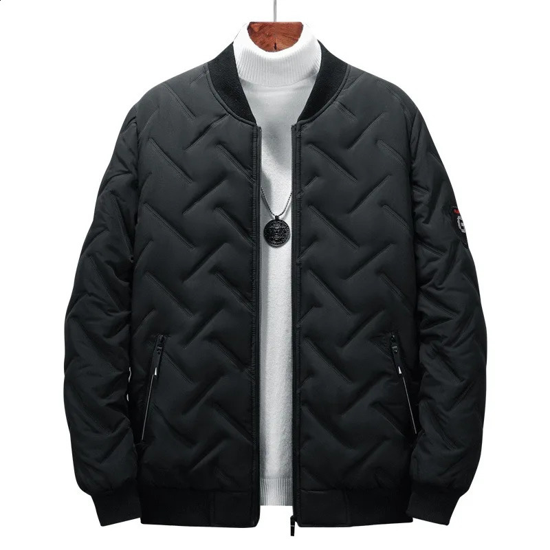 Mens Thick Jacket High Quality Winter Jacket Male Windproof Parka Thick Warm Overcoat Coats 240828