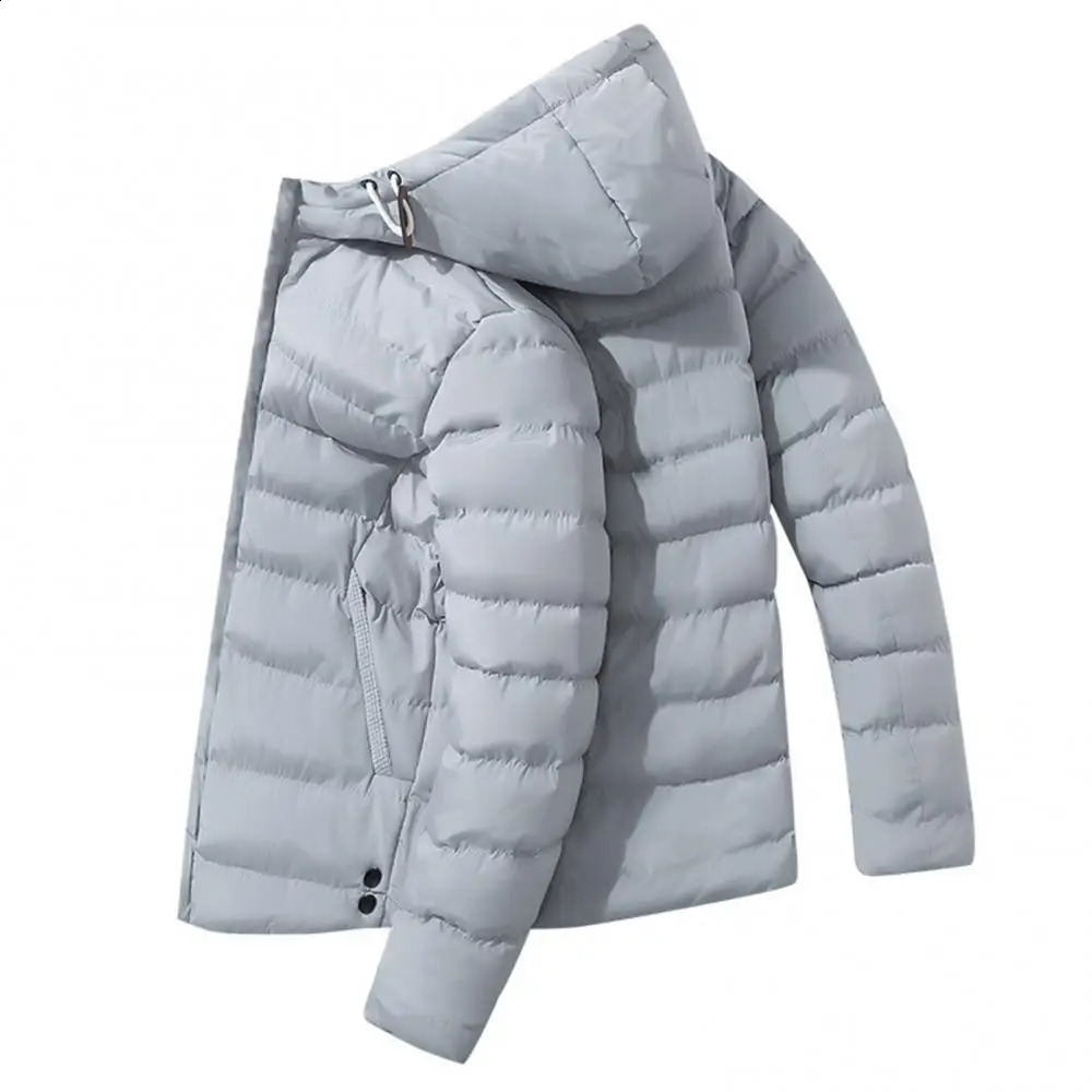 Autumn Winter Down Jacket Men Ultra Light Windproof Waterproof Anti Fouling Anti-Oil White Duck Portable Hooded Coat Male 240828