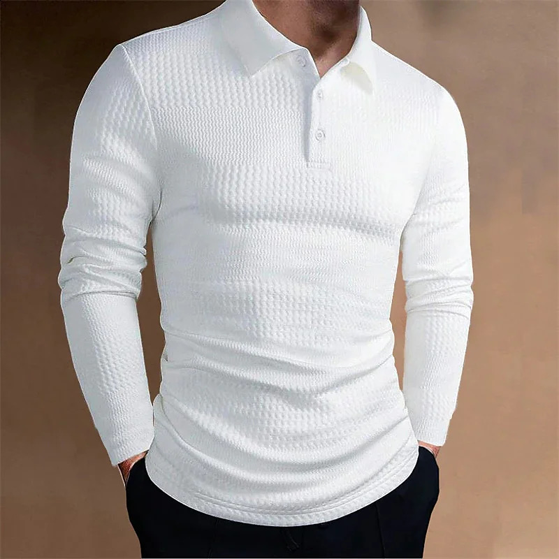 Polo mens T-shirt polo shirt high-quality mens short sleeved polo shirt breathable top-level business casual sweater absorbent polo shirt 240827