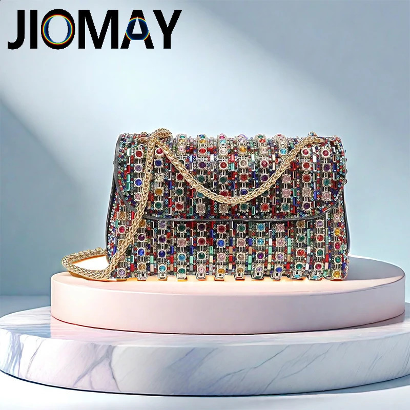 JIOMAY Fashion Bag for Party Women Elegant And Versatile Purse Handbags High Quality 2024 Tote 240829Z