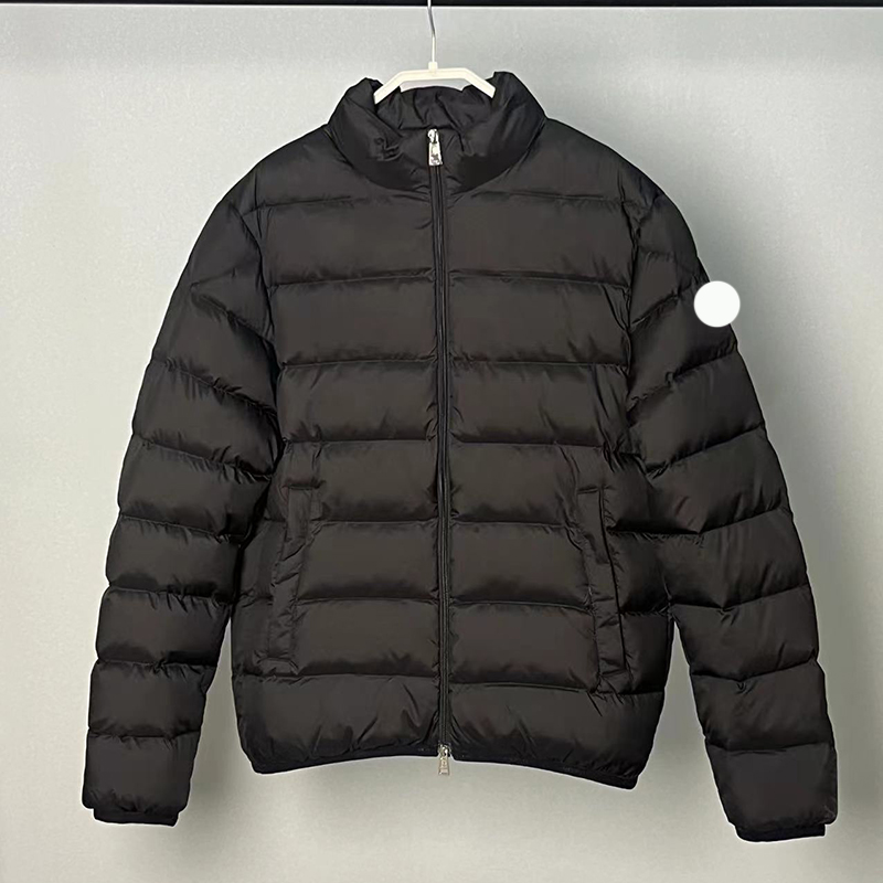 Luxury mens winter jacket designer down jacket embroidered badge lightweight stand up collar puffer jacket womens loose casual thick warm Winterj