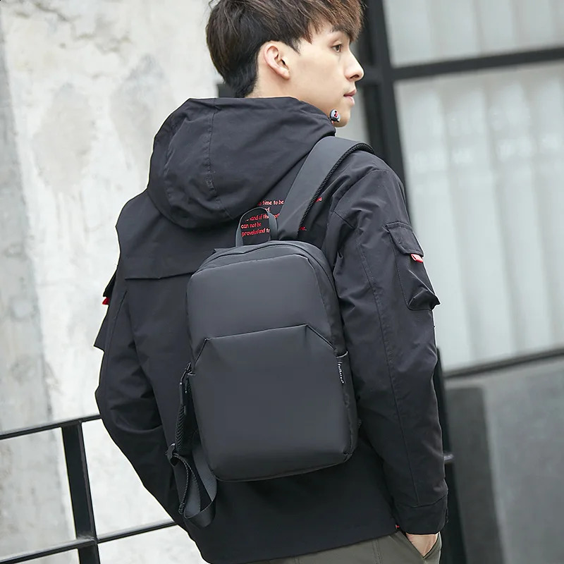 Mini Canvas Mens Backpack Fashion Black Rucksack School Bag for Man Small Japanese Male Bagpack Travel Waterproof Backpacks 240828Z