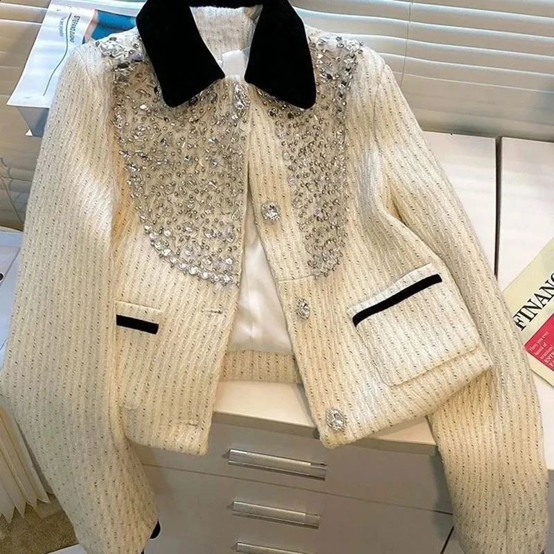 Veste de paillettes de haute qualité pour femmes