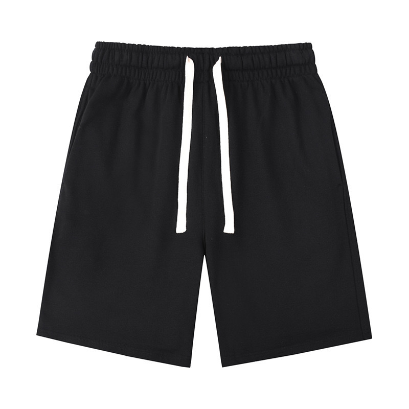Letter Printed Thin Sports Men Designer Loose Shorts Wide Leg Drape Casual Pants-image-937217943