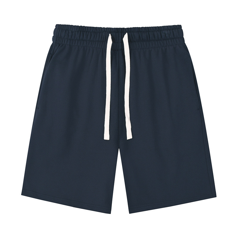 Summer Knitted Shorts Loose Leisure Sports Beach Capris Shorts-image-962210704