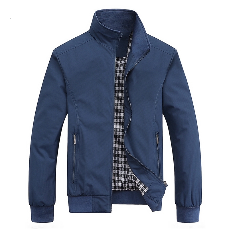 Spring and autumn casual solid fashion ultra-thin bomber jacket mens coat ly arrived baseball jacket mens jacket M-6XL 8XL top 240828