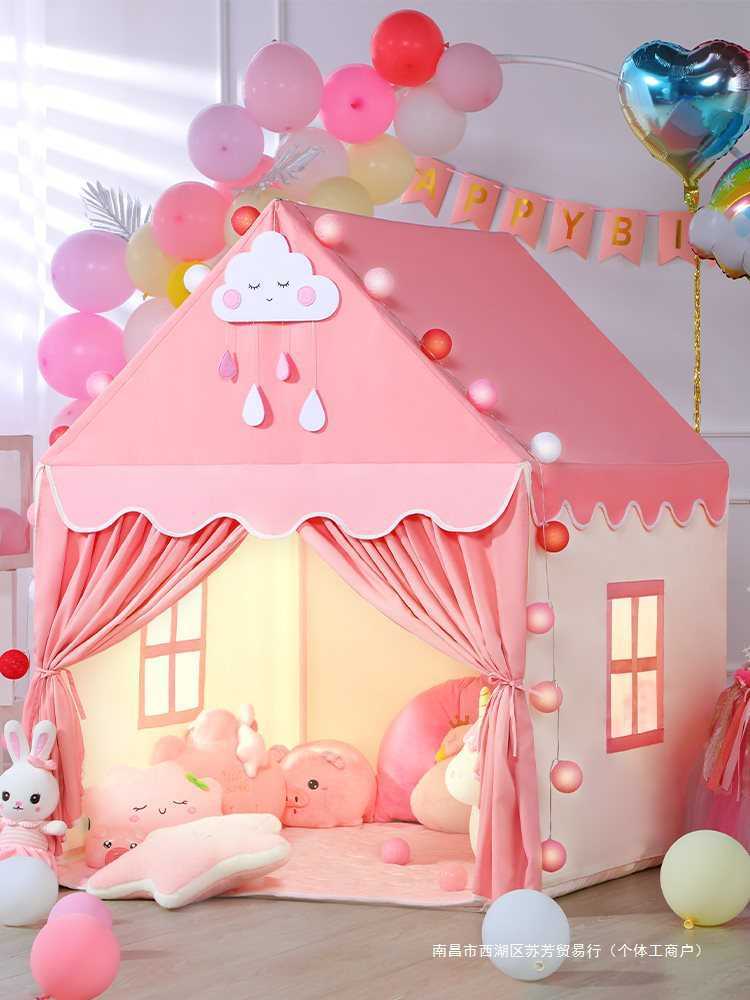 Toy Tents Tent indoor children girls princesses castle boys household small houses toys game houses baby sharing beds H240829-image-1015785700