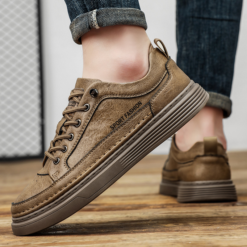 Hollow Summer Out Outdoor Casual Genuine Leather Climbing Male Comfortable Sneakers Classic Toog Men Hiking Shoes 59fe door