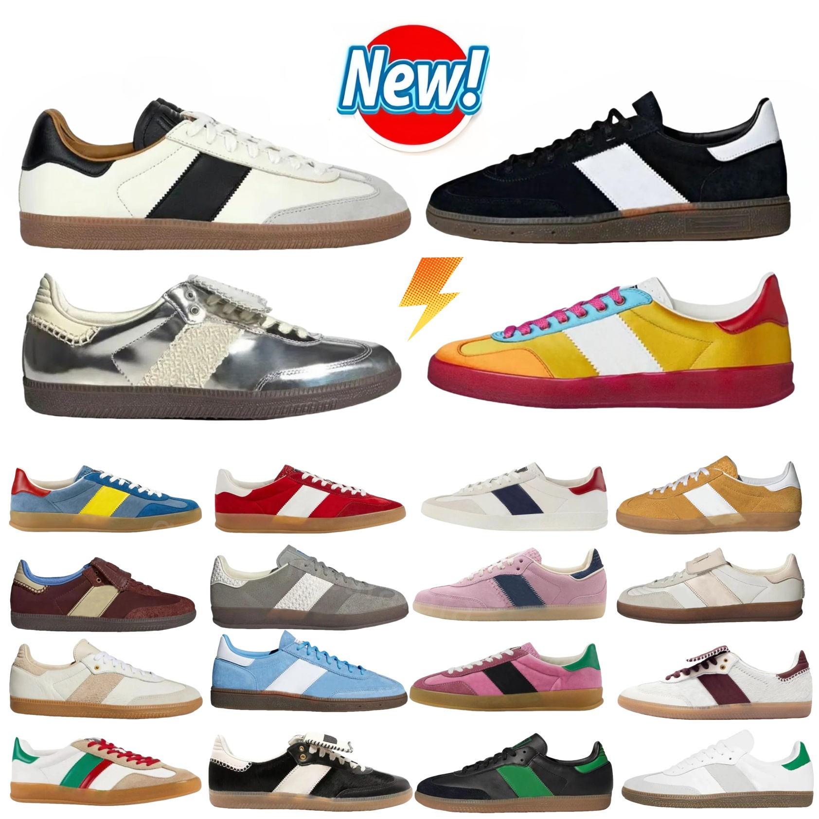 Designer Shoes Mens Womens Platform Sneakers Navy Silver Pink Red Green Brown Blue Cardboard Cloud White Core Black Gum Pony Leopard Shoe OG Spor