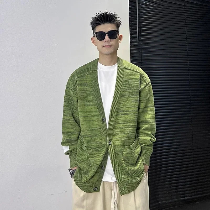 Pull de cardigan à la mode pour hommes veste à la mode à la mode