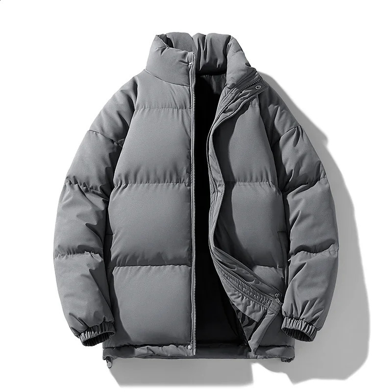 8XL Puffer Jacket Men Thick Warm Winter Jackets Man Parka Plus Size Casual Fashion Outwear Coats Stand Colar Mens Clothing Top 240830