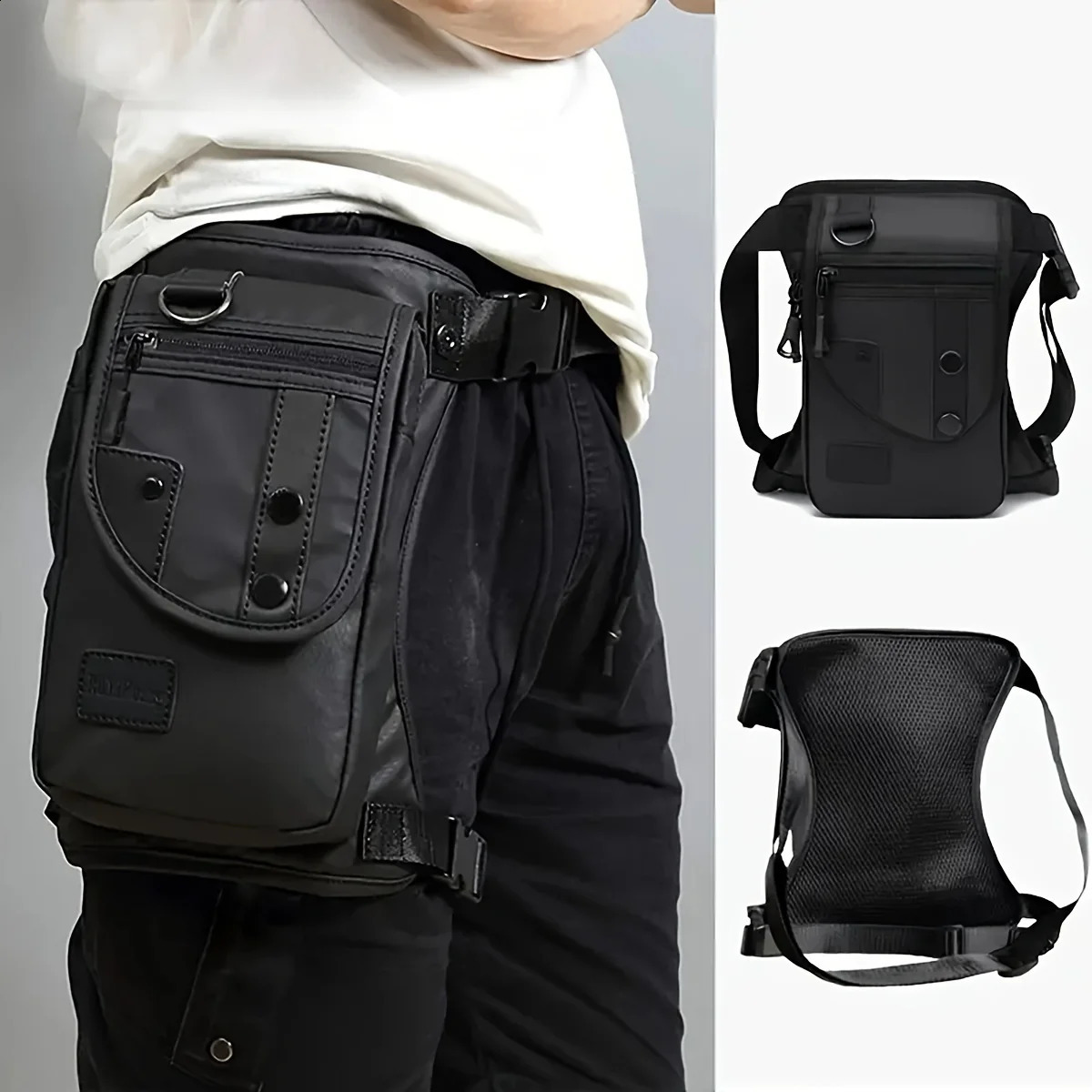 Sac de jambe de taille de voyage en plein air hommes et femmes cyclistes sports multifonctionnels Fanny Pack Luya